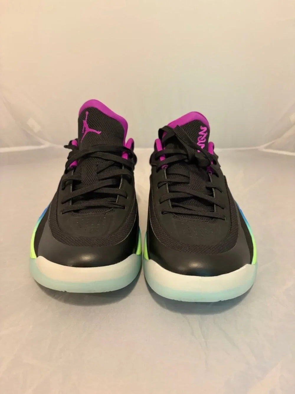 Air Jordan Zion 4 Noah Black purple basketball mens shoes size 10 FB1802 401